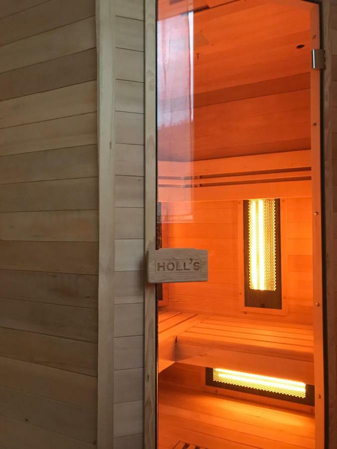 Estive Des Angelettes Piscine Chauffee Sauna Saint-Ferréol-Trente Exterior foto